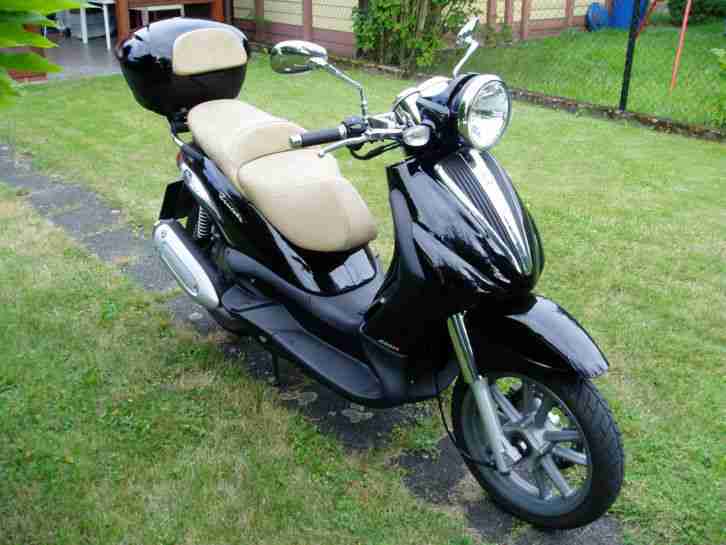 ++PIAGGIO BEVERLY CRUISER 250 i.e. NERO 94++TÜV neu 7/16,TOP