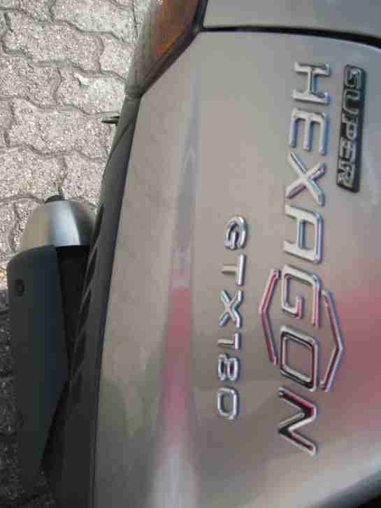 PIAGGIO HEXAGON 180 GTX 1 BESITZER NUR 8000 KM STANDORT SPEYER TÜV 06/2017