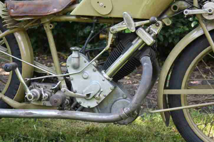 Panther 500 Sloper von 1928 motor getriebe komplett uberholt