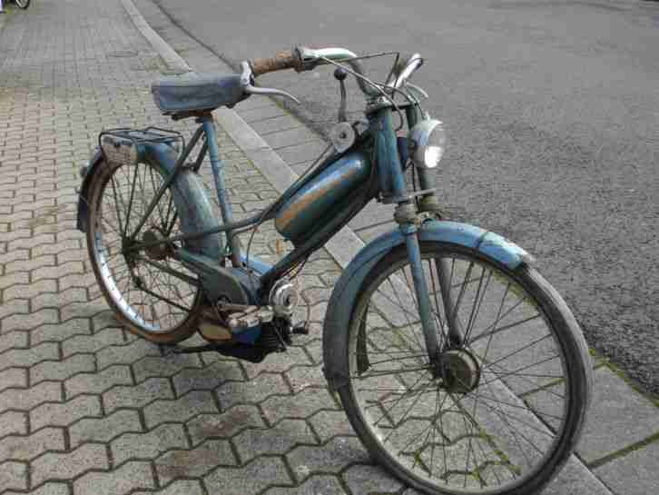 Peugeot Bima Luxe Version Reibrollen-Mofa, Bj. 1954, selten, ähnlich Velosolex