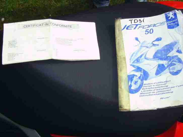 Peugeot Jetforce TSDI 50 ccm Baujahr 2003 mit 13907 Km