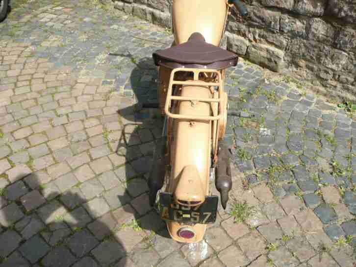 Peugeot Motorrad Bj 1947- 1952 55 GL 125 ccm mit Papiere Org Zustand