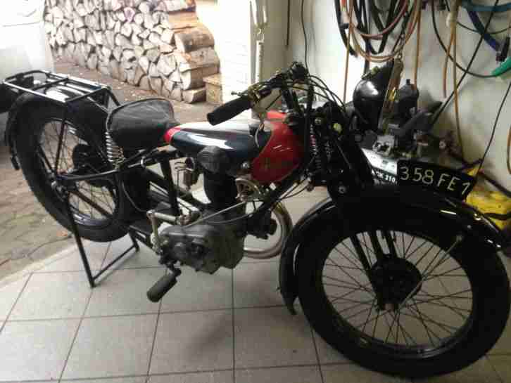 Peugeot P 110 Motorrad Oldtimer Baujahr 1930