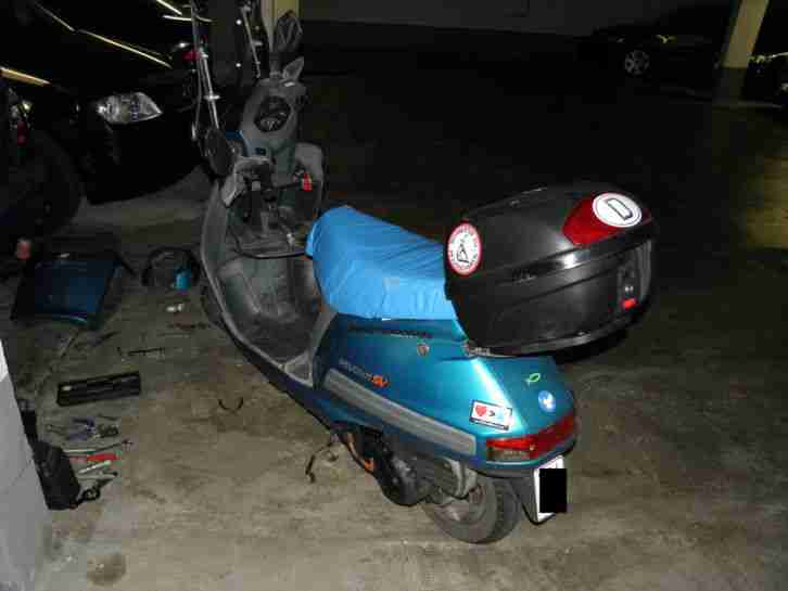 Peugeot SV50 Junior mit Windschild für Bastler zum Schlachten oder Reparieren