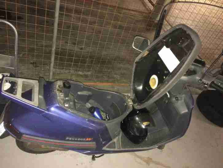 Peugeot SV50 mit Windschild für Bastler zum Schlachten oder Reparieren