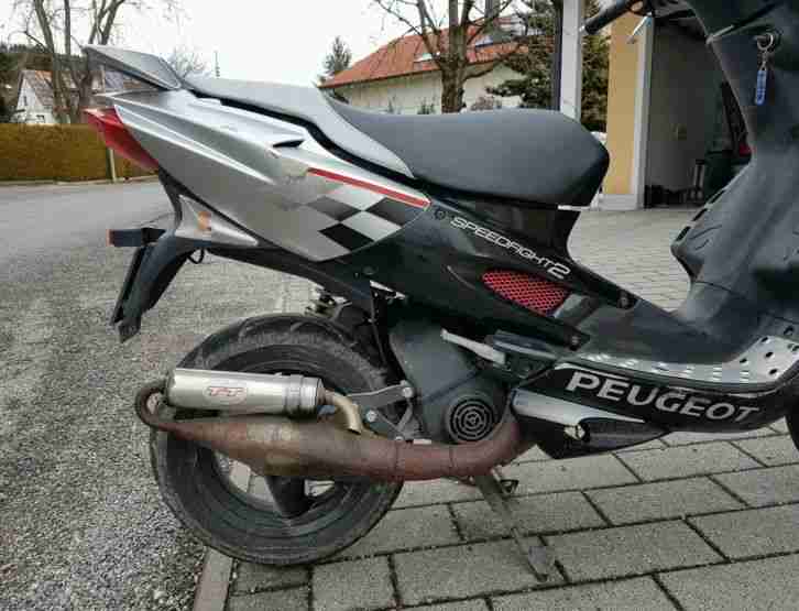 Peugeot Speedfight 2 100ccm Silver Sport Roller