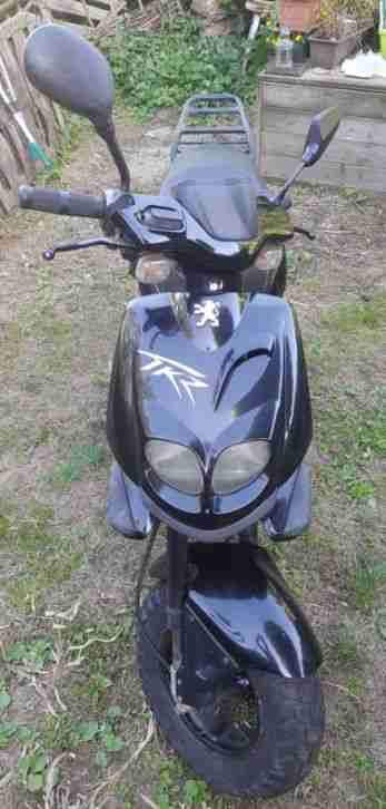 Peugeot tkr 50 Teiletäger nicht Fahrbereit Motor ohne Funktion Sportauspuff