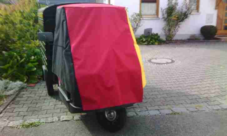 Piaggio APE 50 Abdeckplane Maßgeschneiderte einzelanfertigung
