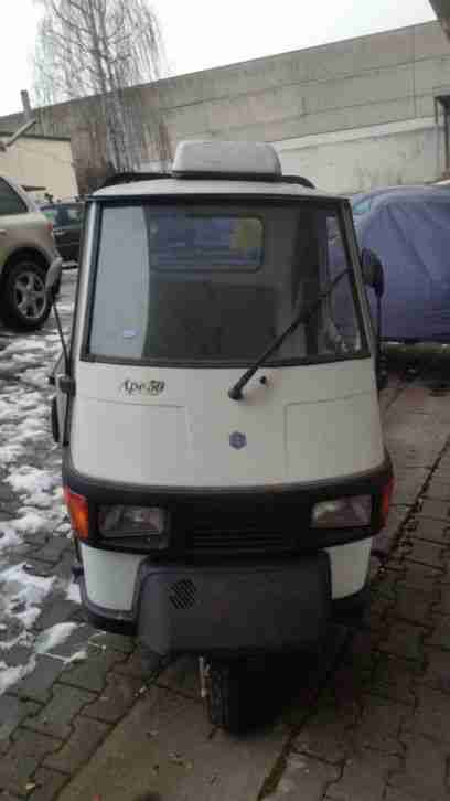 Piaggio APE 50 Pick Up Europe Bianco (Weiss) 5181 KM