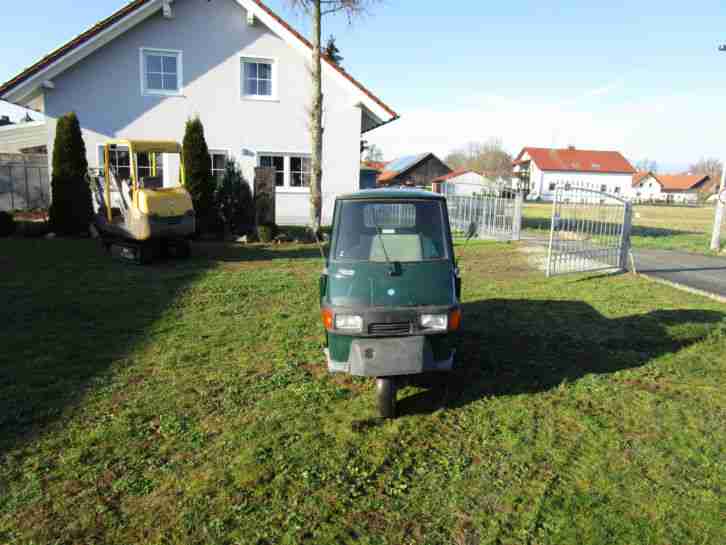 Piaggio Ape 50 +12000km+Lange Ladefläche+einsteigen Losfahren