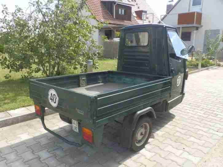 Piaggio Ape 50 Typ C80 + Deutsche Papiere