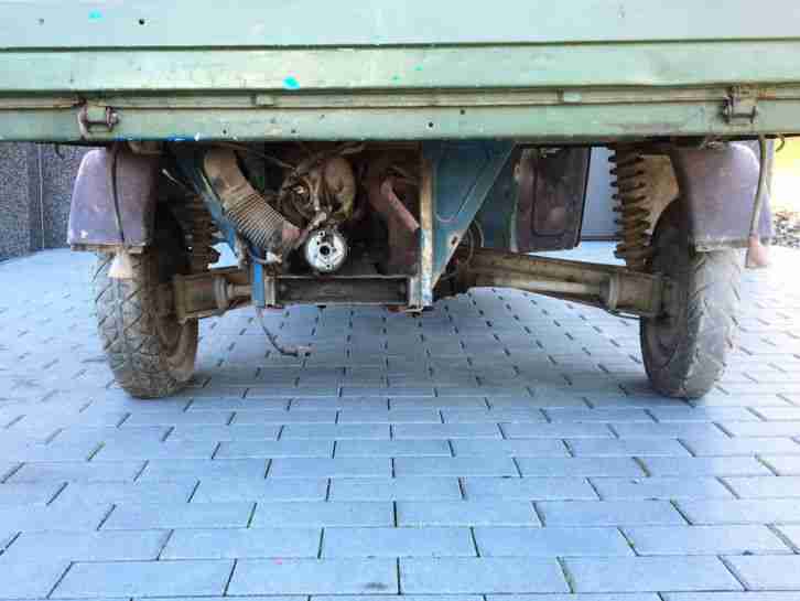 Piaggio Ape 50 Typ TL6T Restaurationsobjekt aus Italien