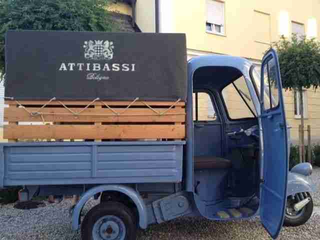 Piaggio Ape Faro Basso Lampe Unten AC4T 150 1963