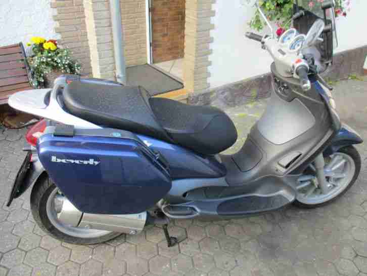 Piaggio Beverly 200 erst 3138km belegbar!!! 1.Hand Tüv +Inspektion neu 16Zoll