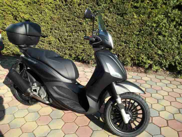 Piaggio Beverly-350-Sport-Touring-beschädigt.