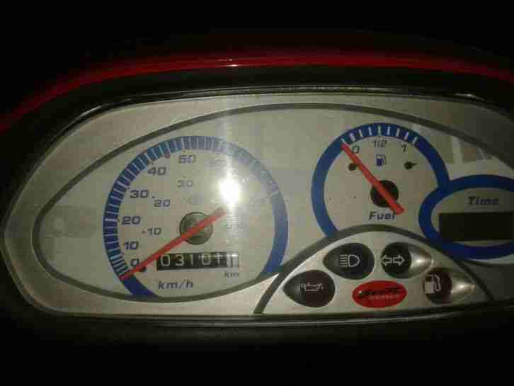 Piaggio C29 Motorroller, 3100 km