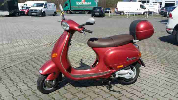 Piaggio ET 4, rot, 125er , Bastlerfahrzeug