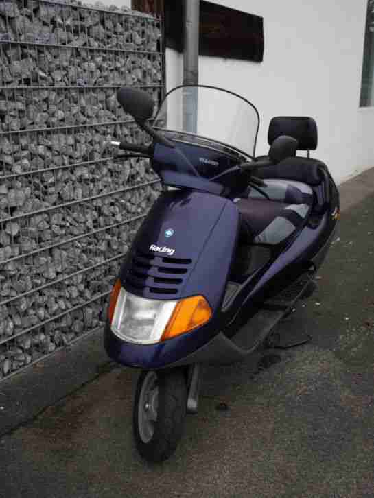 Piaggio Hexagon 150 Vespa Motor Roller Scooter TÜV ASU neu 12/2016 Blau