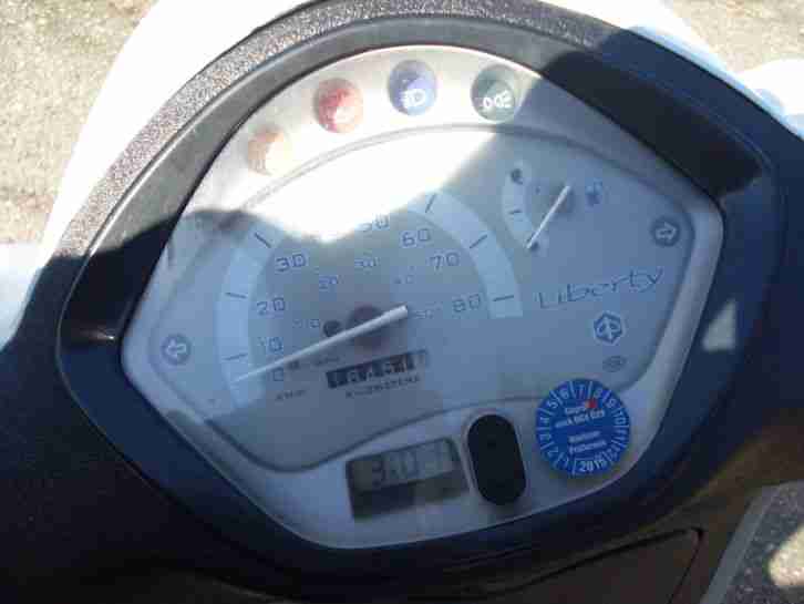 Piaggio Liberty Motorroller 50ccm bj. 2007 16451 Km Italien Nr. OA ZAP35RST13