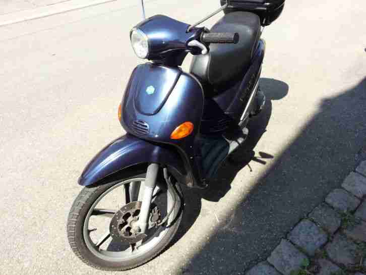 Piaggio Liberty besser wie Vespa 16zoll Räder angemeldet dunkelblau met.