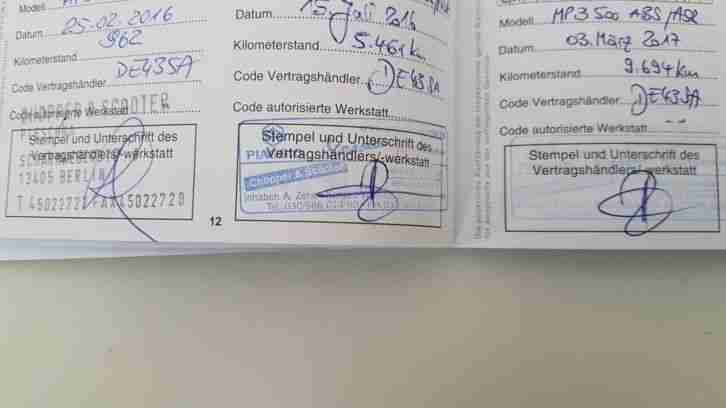 Piaggio MP3 500 ie Sport