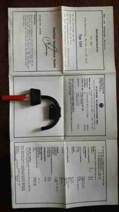 Piaggio Motorroller C01 1.Hand 4708km Bj.1996