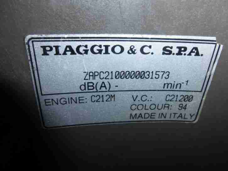 Piaggio NRG 50 Roller