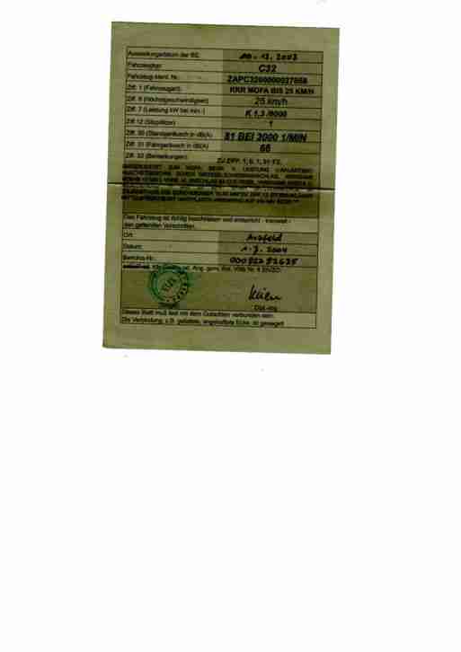 Piaggio NRG MC3 LC 25KM/H