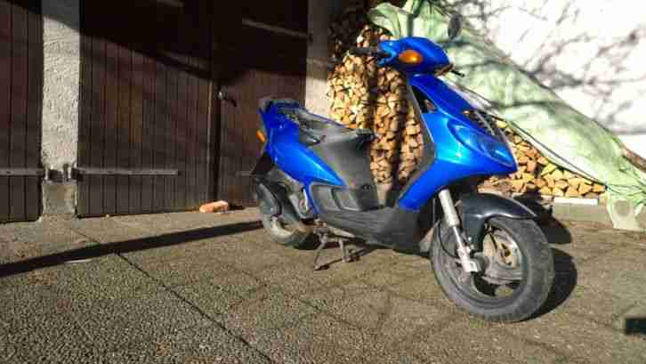 Piaggio NRG, Roller blau 2Takt