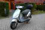 Piaggio Silber Zubehör 1533 Km WIE