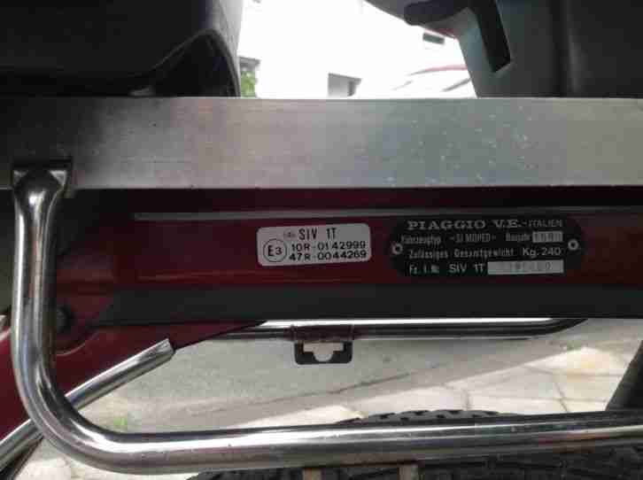 Piaggio SI Moped