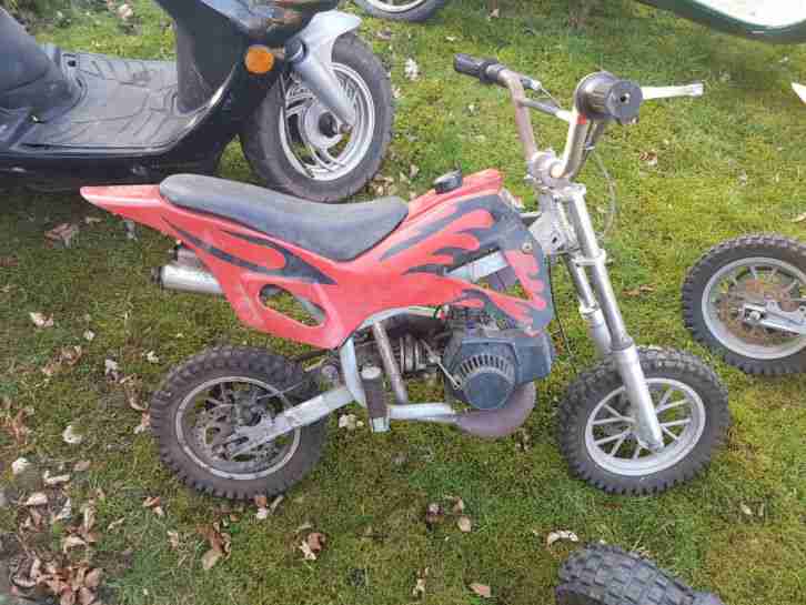 Piaggio SKR 125,Honda Camino.Roller ,2 Crossbiks ein Mini Quad