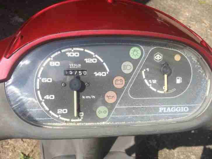 Piaggio SKR 125 TÜV Neu Motor Komplett überholt