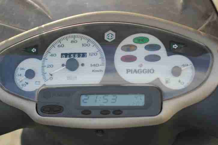 Piaggio Skipper 125 ST Roller Scooter große Inspektion neu !