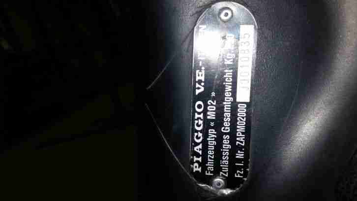 Piaggio TPH 125ccm Roller