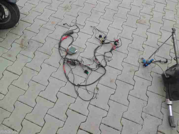 Piaggio TPH 50 Gabel & Kabelbaum