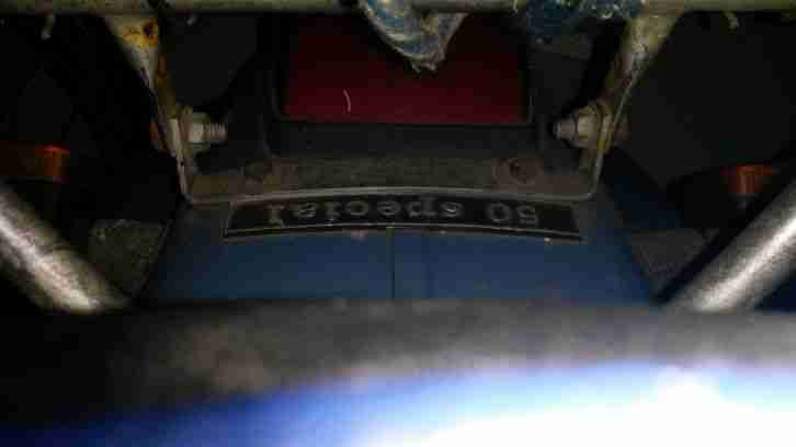 Piaggio Vespa 50 Special Blau Tachostand: 5350km