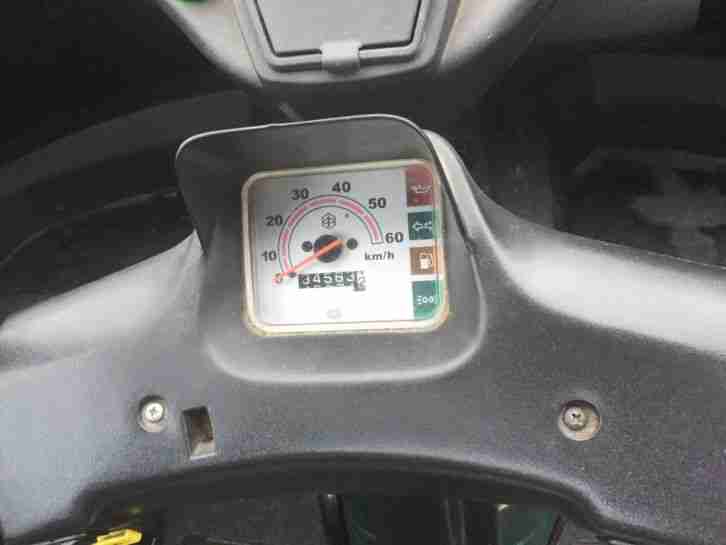 Piaggio Vespa APE 50 ALU Pritsche - EZ 2005 - Neuteile / Grün - Dt. Dokumente