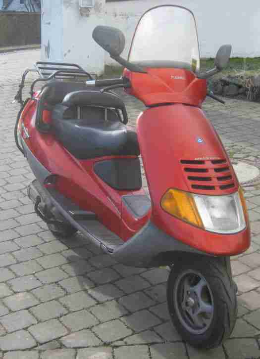 Piaggio Vespa EXS 125 Hexagon Roller, fahrbereit, mit ABE, für Bastler
