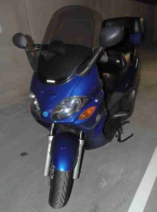 Piaggio X9 125 Scooter blau/metallic TÜV frei mit Orig Box