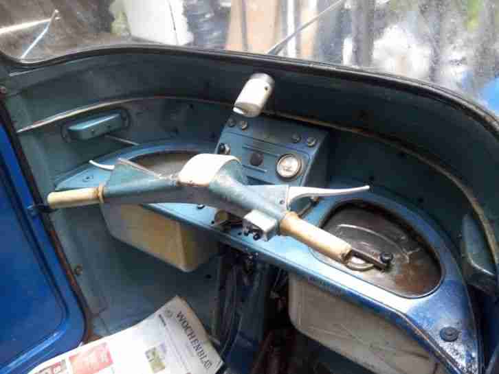 Piaggio ape Eiswagen (1968) Rarität