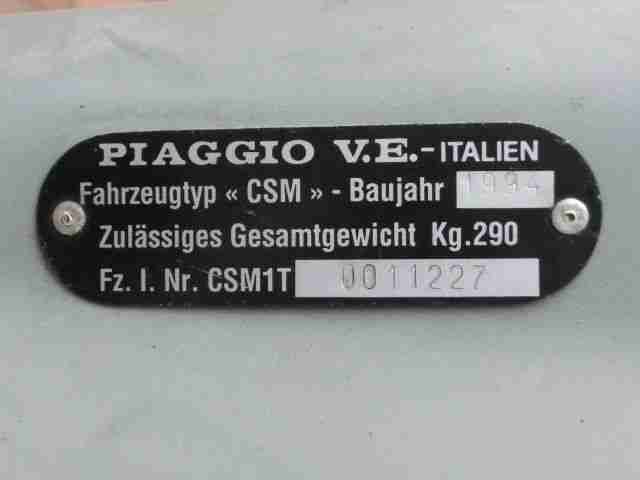 Piaggio skr 125