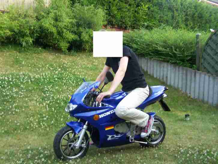 Pocketbike groß, Midibike mit Straßenzulassung, Moped (Kleinkraftrad) 50 ccm