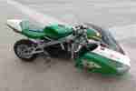 Pocketbike mit Seitenwagen