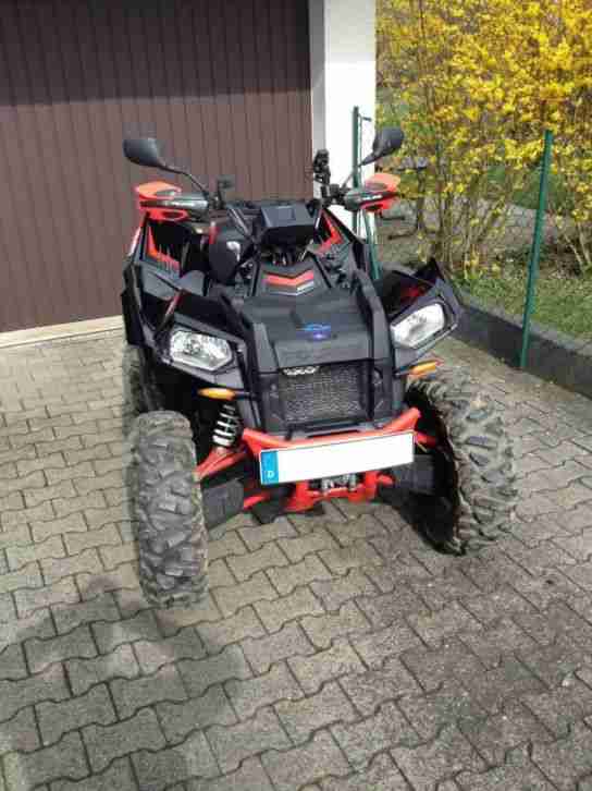 Polaris Quad, Scrambler 850 XP. EPS.