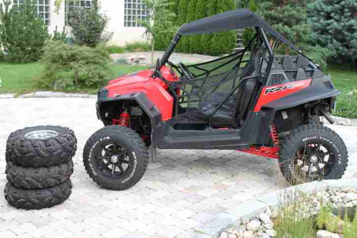 Polaris RZR 900 XP EFI 4X4 8fach bereift ,Dach,Scheibe..
