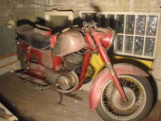 Puch 250 SGS, Baujahr 1955 Scheunenfund