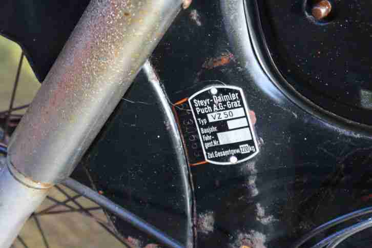Puch/Amstel VZ50 baujahr 1966 zum restaurieren