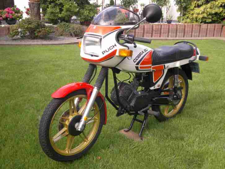 Puch Cobra 80/6 GT 1982 LKR 6 Gang seltene 337-80 RARE Rarität /- Top Zustand