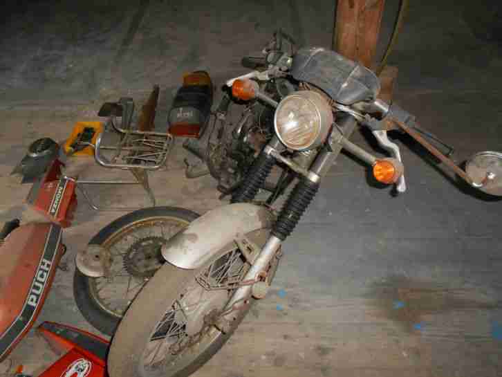 Puch Monza 4s Unfall Bj.1976
